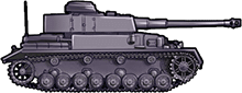Sideview of Panzer IV Ausf. J